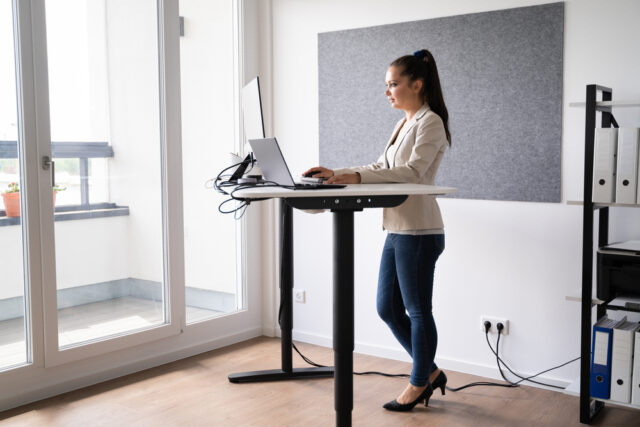 Relieving Back Pain with Sit-Stand Desks