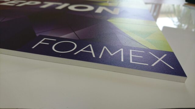 foamex board - high-impact visuals - for businesses
